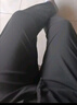 卡慕樂夏季新款防曬涼感速干運(yùn)動(dòng)褲男款直筒休閑褲 黑色 薄款 2XL 120-140斤 曬單實(shí)拍圖