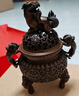 銅欣祥 狻猊盤香爐紫銅檀香爐《大明爐》家用室內(nèi)沉香薰香爐居室熏香爐 紫銅9#大明爐+葫蘆香插+錦盒 曬單實拍圖