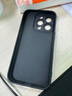 奶小鴨 適用蘋果15pro手機(jī)殼 iphone15pro保護(hù)套鏡頭全包硅膠防摔超薄創(chuàng)意卡通簡(jiǎn)約軟殼男女款 石墨黑 曬單實(shí)拍圖