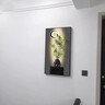 美優(yōu)淳侘寂風(fēng)大尺寸電表箱裝飾畫豎款遮擋配電箱總開關(guān)電閘網(wǎng)絡(luò)盒消防栓 T130482 50*100【容納43橫寬*93豎高*5cm厚】 輕奢金框【默認(rèn)朝左開,如需朝右請備注】 【雙層側(cè)開】質(zhì)感紋理油畫布 曬單實(shí)拍圖