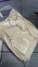 羅蒙（ROMON）亞麻褲男夏季薄款棉麻褲子直筒休閑褲寬松闊腿褲垂感男褲 米色4XL 曬單實(shí)拍圖