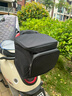 電動(dòng)車(chē)掛包后置儲物箱防水電瓶車(chē)收納袋防雨掛包自行車(chē)掛兜手機包 后掛包-【黑色 】-可放頭盔 曬單實(shí)拍圖