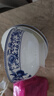 煜乾碗泡面碗米飯碗高腳碗單個家用景德鎮(zhèn)防燙創(chuàng)意骨瓷青花瓷釉中彩 6英寸高腳碗 曬單實拍圖
