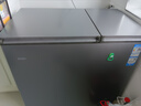 海爾（Haier）冰柜【雙溫雙箱】冰柜家用冷藏冷凍兩用大冷凍小冷藏大容量商用新一級能效節(jié)能省電雙溫冷柜減霜 【新品升級】免除霜丨植萃凈味 216L 曬單實(shí)拍圖