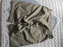 龍牙（Dragon Tooth）隱之風(fēng)瀾水洗棉質(zhì)短褲夏季休閑新款薄款男戶(hù)外短褲多口袋推薦 軍綠 S 170/80B 曬單實(shí)拍圖