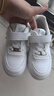 星期六童鞋小白鞋秋季舒適百搭板鞋熊貓鞋運動(dòng)鞋跑步鞋 白色 35 曬單實(shí)拍圖