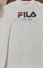 FILA 斐樂(lè)官方男女同款針織T恤2025年夏季純棉寬松休閑情侶短袖t恤 曬單實(shí)拍圖