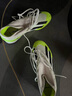 阿迪達斯（adidas）官方男鞋足球鞋 新款X CRAZYFAST.3 TF人草實(shí)戰比賽訓練碎釘鞋 白色/黃綠色/黑色 41 255/7.5 曬單實(shí)拍圖