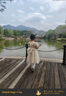 G.DUCKKIDS小黃鴨連衣裙女童花童蓬蓬紗兒童禮服公主裙女孩主持人鋼琴演出服 香檳色 150 尺碼11~12歲【140-150cm】 曬單實拍圖