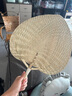 燕云州傳統(tǒng)手工草編織扇子古風(fēng)老式大蒲扇夏季乘涼扇手搖扇輕巧小粽葉扇 傳統(tǒng)蒲扇(約30cm) 曬單實(shí)拍圖