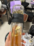 天喜（TIANXI）茶杯玻璃杯雙層茶水分離杯大容量便攜辦公室男士水杯節(jié)日禮物 曬單實拍圖