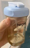 HEGEN海格恩兒童吸管杯蓋通用奶瓶杯配件1-3-6歲寶寶喝奶直飲喝水杯蓋 藍(lán)色吸管杯蓋 配件 曬單實(shí)拍圖