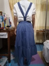 GOCHIEI夏天裙子夏天少女生2025新款背帶連衣裙學(xué)生初中生少女百搭大擺中 XL 曬單實(shí)拍圖