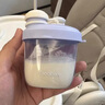 taoqibaby奶粉分裝盒外出便攜嬰幼兒米粉儲存罐密封零食防潮密封罐子儲奶杯 【家庭囤貨四只裝】-藍*2+粉*2 曬單實(shí)拍圖