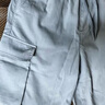 森馬（Semir）【大促福袋】休閑中褲男女運動短褲夏季寬松五分褲時尚褲子 男-B款牛仔中藍 【復古工裝風】 L 曬單實拍圖