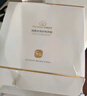 全棉時代嬰兒口水巾兒童水洗紗布小毛巾洗臉禮盒4條裝 粉藍(lán)黃綠25×25cm 曬單實(shí)拍圖