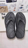 踩屎感2025新款軟底外穿男拖鞋男士人字拖男夏季防滑戶(hù)外涼拖鞋男 E10 黑色 40-41 曬單實(shí)拍圖