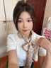 EORVEINT輕奢真絲絲巾女2025新款夏季桑蠶絲小方巾頭巾媽媽生日禮物送老婆 香檳色【送媽媽送老婆送女友】 高級感EO風(fēng)送老婆女朋友實(shí)用高檔 曬單實(shí)拍圖