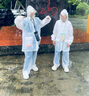 樂優(yōu)佰易雨衣雨褲套裝成人長款全身防暴雨防水男女電動車分體式雨衣 曬單實拍圖