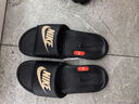 耐克男子緩震拖鞋夏季室內一字拖休閑NIKE VICTORI ONE CN9675 006黑/金屬色/黑 46 曬單實(shí)拍圖