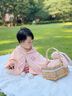 WCZ日本品質(zhì)嬰幼兒童防曬衣服寶寶小月齡斗篷紫外線冰絲披風(fēng)夏季薄款 海鹽夏日 【UPF1000+ 冰皮透氣】 均碼 【建議0-36個(gè)月的寶寶】 曬單實(shí)拍圖