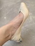棉竹屋襪子女船襪防滑不掉跟淺口隱形棉質(zhì)春夏吸汗防臭配單鞋短襪6雙 曬單實(shí)拍圖