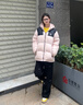 LEMANISMlemanism卡通小狗刺繡水洗牛仔褲男2025春季情侶直筒褲寬松休閑褲 黑色 S 曬單實(shí)拍圖