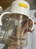 皇寵兒童牛奶杯一歲以上學(xué)飲水杯彈蓋吸管杯直飲奶瓶330ml+杯套 曬單實拍圖