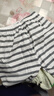【夏季純棉兒童短褲】嬰兒a類(lèi)童裝褲子中小童女寶寶褲頭男童內褲 灰條 75#-（建議身高90-100cm） 曬單實(shí)拍圖