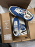 VISION STREET WEAR官方  FLAT TOP克萊因藍(lán)低幫翻毛皮帆布鞋男女街頭滑板鞋 克萊因藍(lán) 39 曬單實(shí)拍圖