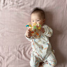 翎喏德國(guó)高端曼哈頓手抓球6個(gè)月寶寶0到3小月齡五可啃咬12安撫4嬰兒玩 【升級(jí)抗菌款】曼哈頓手抓球（果凍軟彈/呵護(hù)牙齦） 曬單實(shí)拍圖