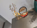 歐梵普（oufanpu）喬遷之喜禮物搬家開(kāi)業(yè)禮品創(chuàng)意鹿輕奢電視柜客廳玄關(guān)流沙畫(huà)擺件 一鹿高升事事如意（橘黃禮盒裝） 【福鹿發(fā)財(cái)，節(jié)節(jié)高升】 曬單實(shí)拍圖