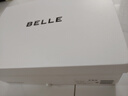 百麗（Belle）時尚簡約樂福鞋2025春新真皮通勤厚底鞋B2444AM5 黑色 36 (230mm) 曬單實拍圖