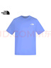 北面（The North Face）短袖T恤男純棉戶(hù)外半袖25夏季新品男女同款|8EYB 0YI/藍色 XL /180 曬單實(shí)拍圖