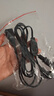 接線(xiàn)板插頭電源延長(cháng)線(xiàn)監控風(fēng)扇一拖四轉插座1分二腳帶線(xiàn)母插孔 黑色一轉二（彎頭） 2m 曬單實(shí)拍圖