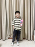 巴布豆兒童運動(dòng)套裝2025夏季新款男童透氣帥氣條紋短袖透氣舒適工裝短褲 米咖 巴布便簽X_3+軍綠 魔術(shù)貼 110 曬單實(shí)拍圖