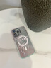 FUNNY RICH蕾絲蝴蝶結(jié)適用iPhone16ProMax手機(jī)殼磁吸蘋(píng)果15漸變透明新款保護(hù)套女14防摔13創(chuàng)意設(shè)計(jì)感ins原創(chuàng) 粉色蝴蝶結(jié)-粉綠（磁吸款） iPhone 15 Pro Max 曬單實(shí)拍圖