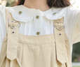戀的背帶連衣裙夏季2024新款長(zhǎng)裙學(xué)生少女高中初中生女生衣服裙子夏天 襯衣+卡其色吊帶裙 均碼（可備注碼數(shù)） 曬單實(shí)拍圖