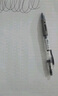 金萬(wàn)年（Genvana）按動(dòng)中性筆簽字筆按動(dòng)筆學(xué)生用考試筆黑筆初中生學(xué)生按動(dòng)式黑色水筆辦公用0.5mm子彈頭速干順滑 黑色4支紅1支藍1支 曬單實(shí)拍圖