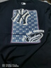 MLB男女短袖T恤印花后背時(shí)尚寬松25季新款3ATSM2153-50BKS-L 曬單實(shí)拍圖