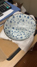 陶趣居日本進(jìn)口有古窯蔓唐草陶瓷碗缽?fù)氩途咄氡P飯碗湯碗面碗小碗釉下彩 21*7.8cm 8.2英寸面碗 曬單實(shí)拍圖