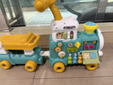 伊貝智學(xué)步車1-3一歲寶寶嬰兒玩具周歲生日禮物早教手推車防o型腿小火車 多合一學(xué)步車+車座-陽光綠 曬單實拍圖