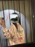 果殼（Gukoo）睡衣女春秋款I(lǐng)P聯(lián)名卡通系列瑪麗貓冰絲家居服女套裝 櫻花粉 M  曬單實(shí)拍圖