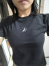 Calvin KleinJeans25春夏新款女士經(jīng)典ck字母印花潮流短款短袖T恤47AB213 曬單實(shí)拍圖