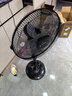 海爾（Haier）電風(fēng)扇家用落地扇立式大風(fēng)量搖頭電扇客廳宿舍節(jié)能辦公室柔風(fēng)輕音易拆洗七葉風(fēng)扇 HFS-J3511B 曬單實(shí)拍圖