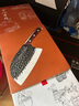 十八子作鍛打專業(yè)廚師刀具 花梨木菜刀匠品2號桑刀S336-S2【彩盒裝】 曬單實拍圖