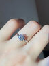 喜鵲橋一克拉純銀莫桑鉆戒情侶對戒求婚結(jié)婚鉆戒指女士鐘久久男士可調(diào)節(jié) S925純銀情侶戒指一對 曬單實(shí)拍圖