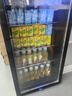 新飛（frestec）冰吧冷藏柜 歐式恒溫紅酒柜酒店家用電冰箱迷你小型單門辦公室保鮮展示留樣茶葉飲料藥品柜 232升黑【23L獨(dú)立冷凍室+帶紫燈+帶鎖】 曬單實(shí)拍圖