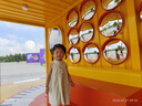 幼歌（YOUGE）寶寶2024新中式江南無袖連衣裙夏季新款超好看女童裙子 小草綠寶寶款 100 cm 曬單實(shí)拍圖