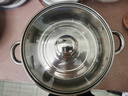 Debo德鉑湯鍋304不銹鋼湯鍋湯煲奶鍋煮面無涂層燃?xì)庠铍姶艩t通用 湯鍋 28cm 4.5L 曬單實(shí)拍圖